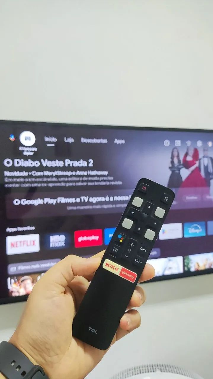 Smart TV TCL 43 Polegadas - Controle Original