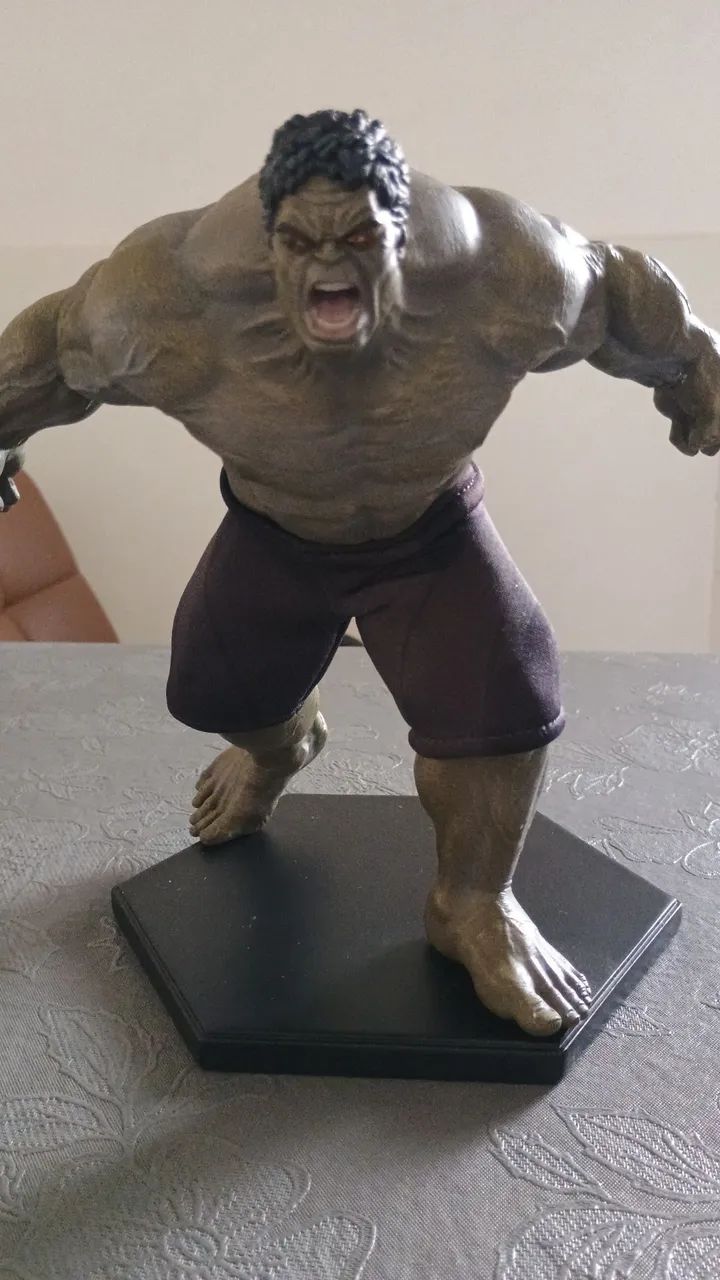 Boneco Hulk Savage 1/10 iron Studio. - Foto 5