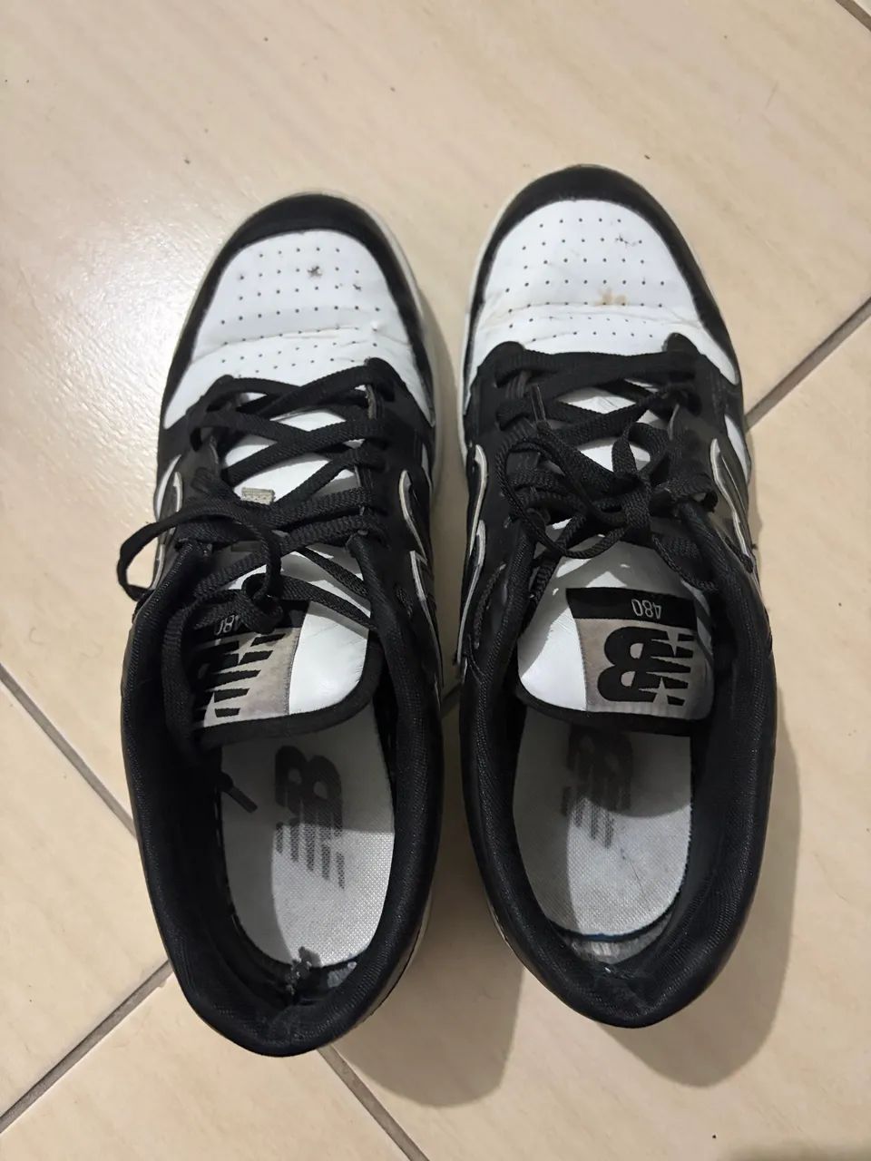 New Balance 480 - Preto e Branco