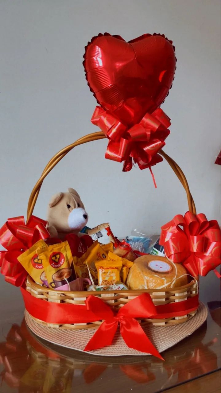 Cesta de café da manhã/ presente - Foto 5