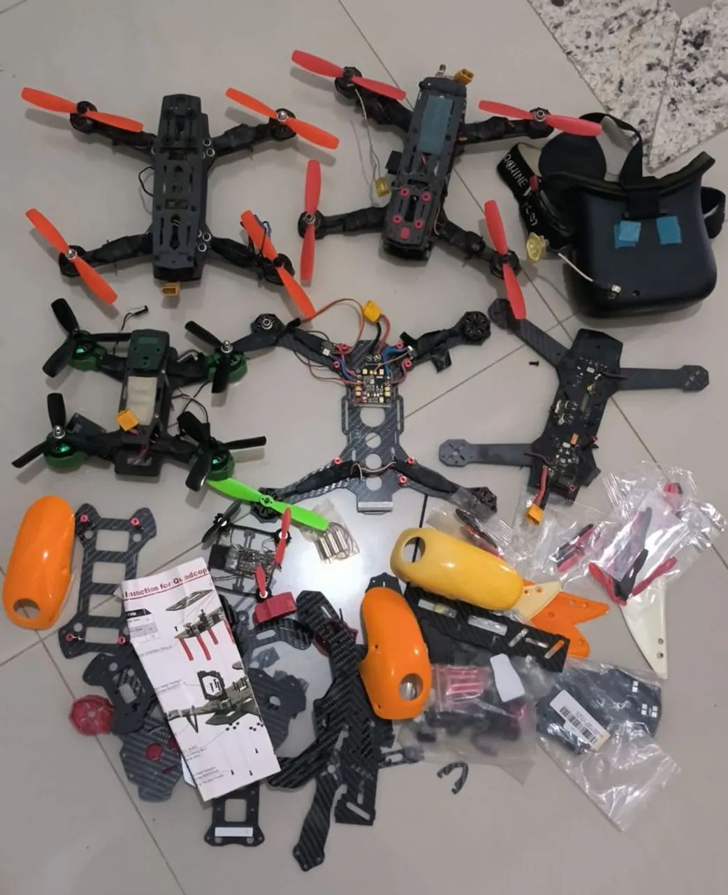Kit Combo Drones Antigos FPV Racer