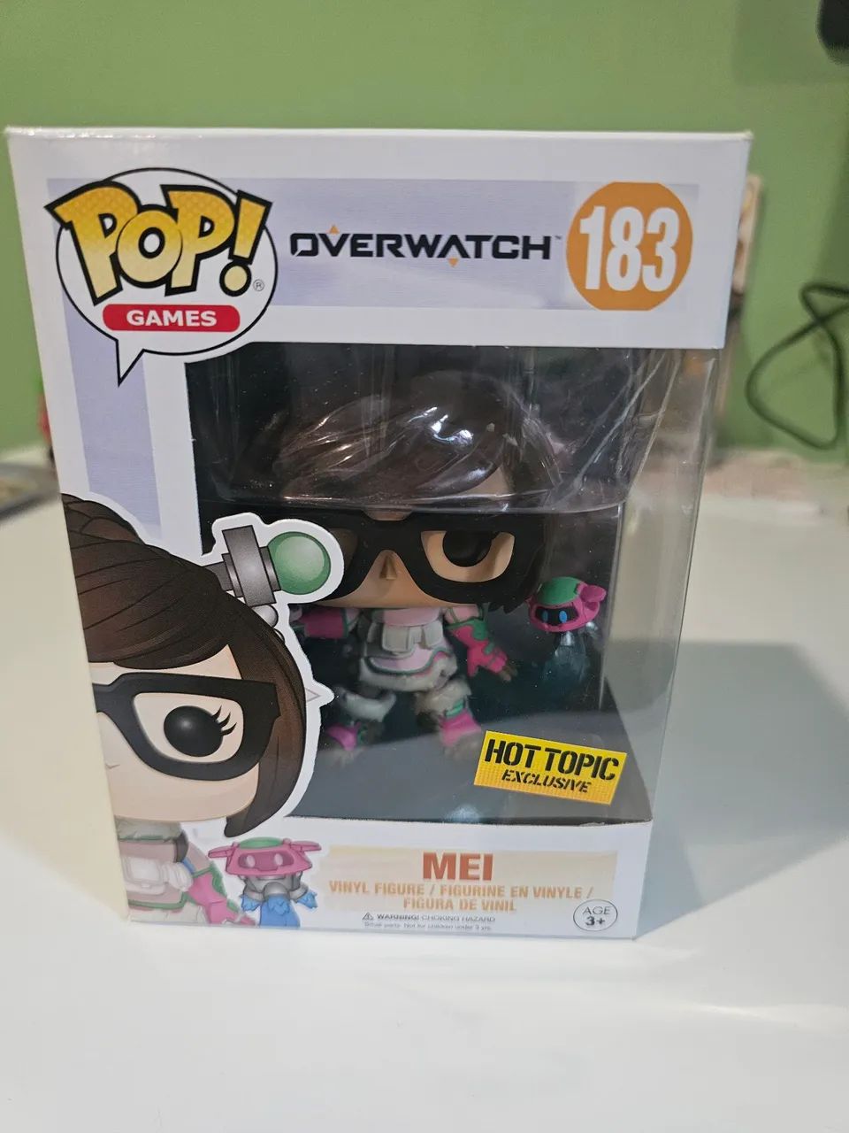 Funko Pop Mei Overwatch 183 Hot Topic Exclusive
