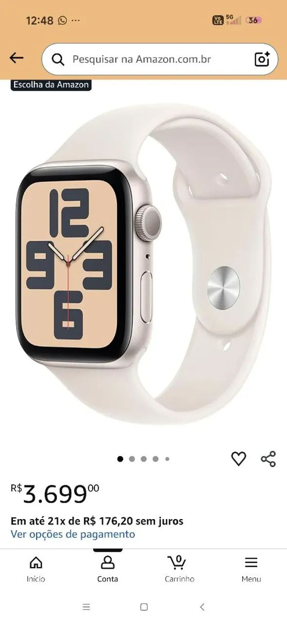 Apple Watch SE GPS - Foto 3