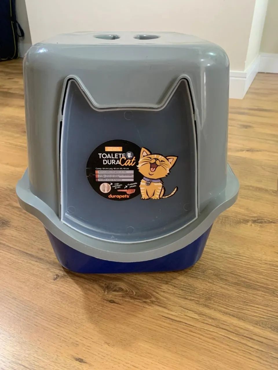 Caixa de areia para gatos fechada - Foto 2