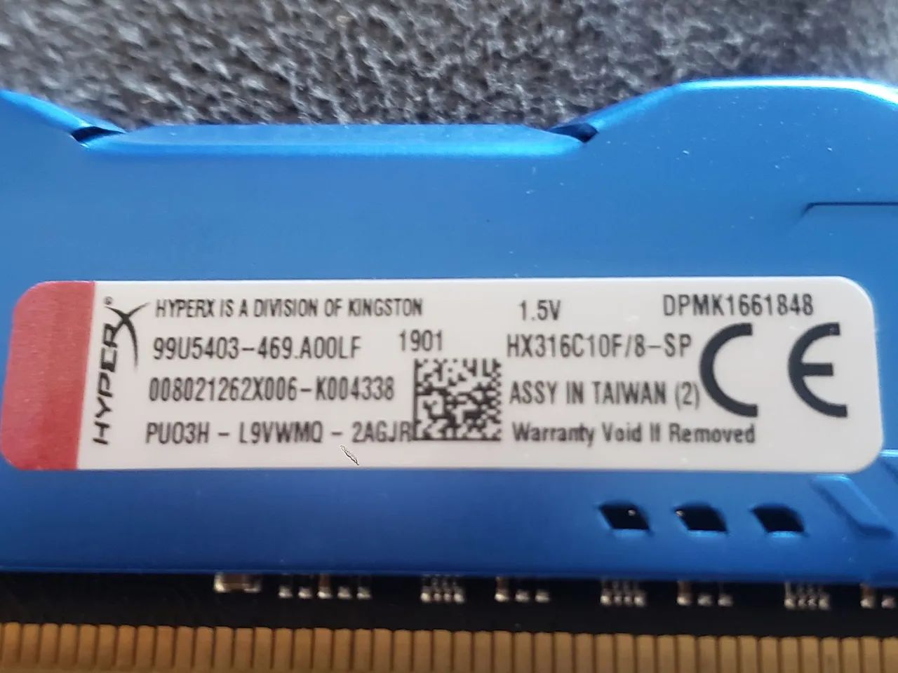 Memória RAM HyperX Fury DDR3 1600MHz: - Foto 4