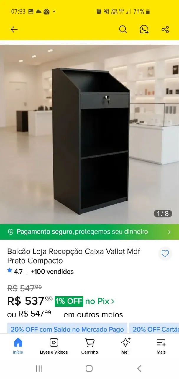 Balcão de atendimento  - Foto 2