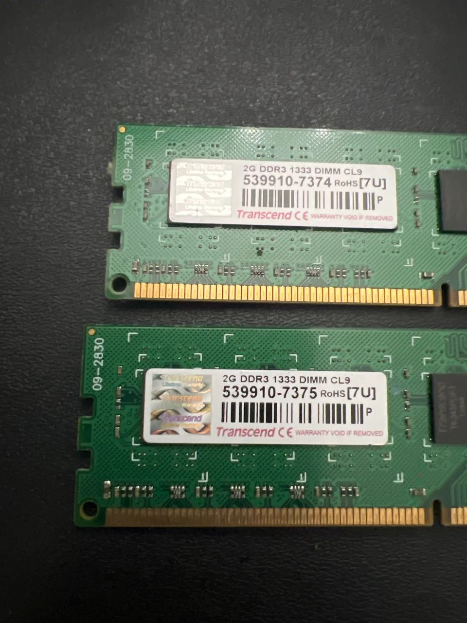 memória dd3 1333mhz 2gb