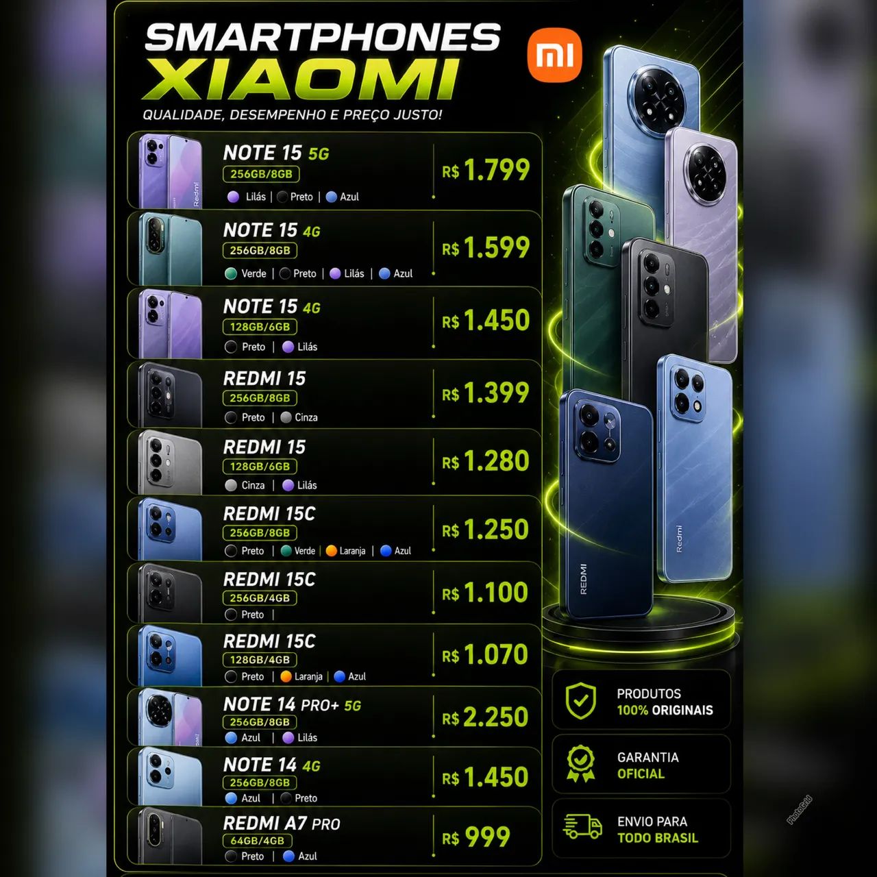 TODOS MODELO DE XIAOMI NA PROMOÇÃO, POCO, NOTE E REDMI. LOJA NO RIOMAR - Foto 4
