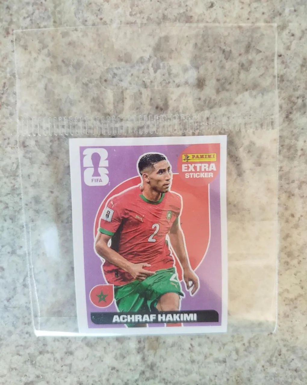 Figurinha extra Legends Hakimi