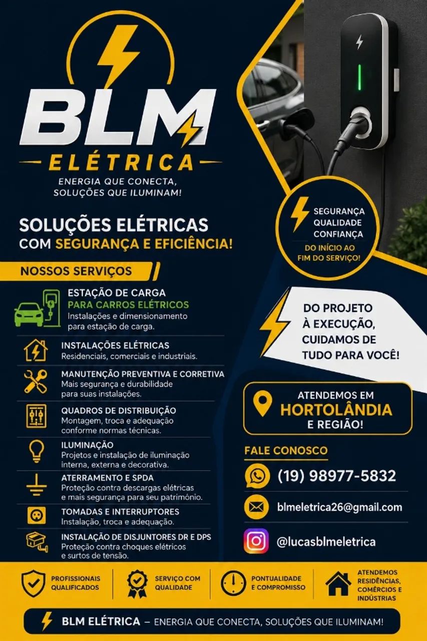 Eletricista em Hortolândia