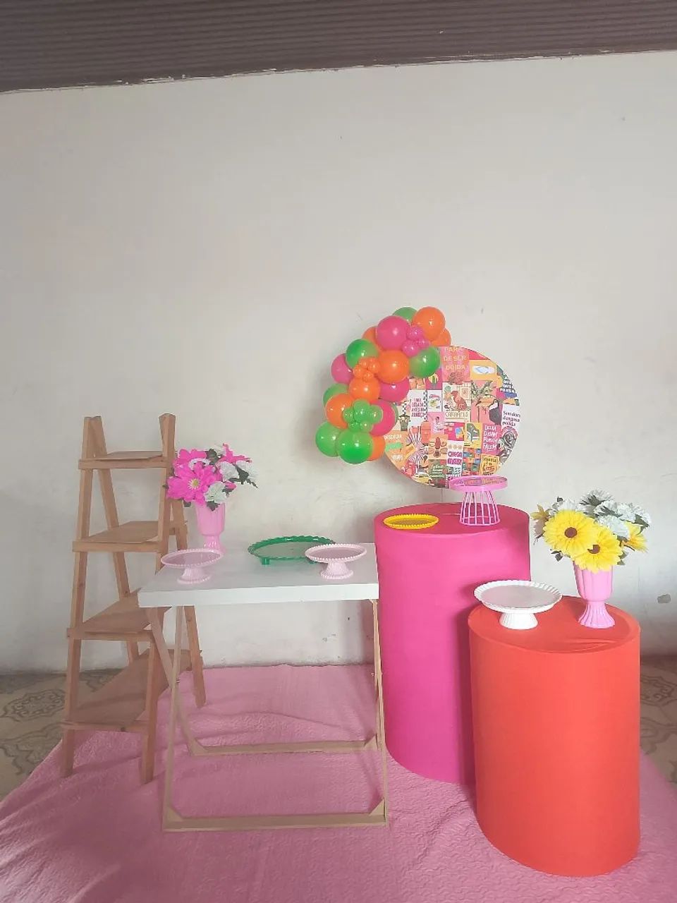 Festa na mesa qualquer tema.