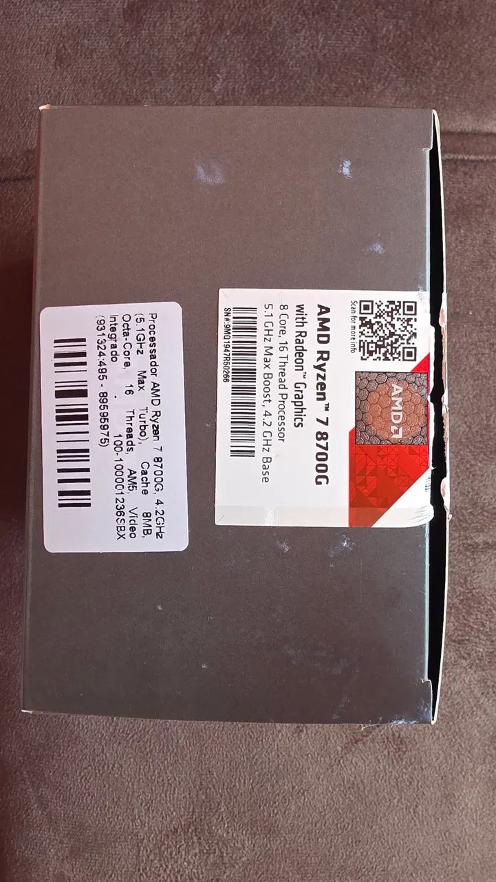 Processador AMD Ryzen 7 8700G - Foto 2
