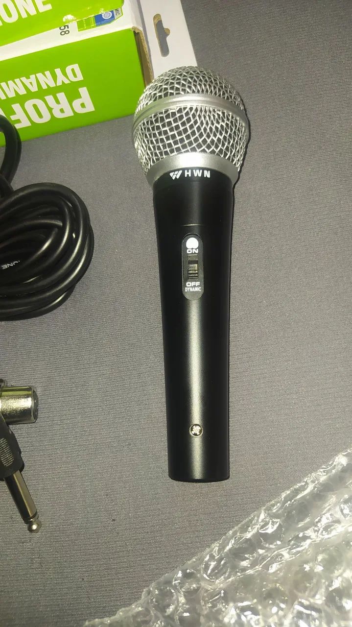 Microfone dinâmico  - Foto 2
