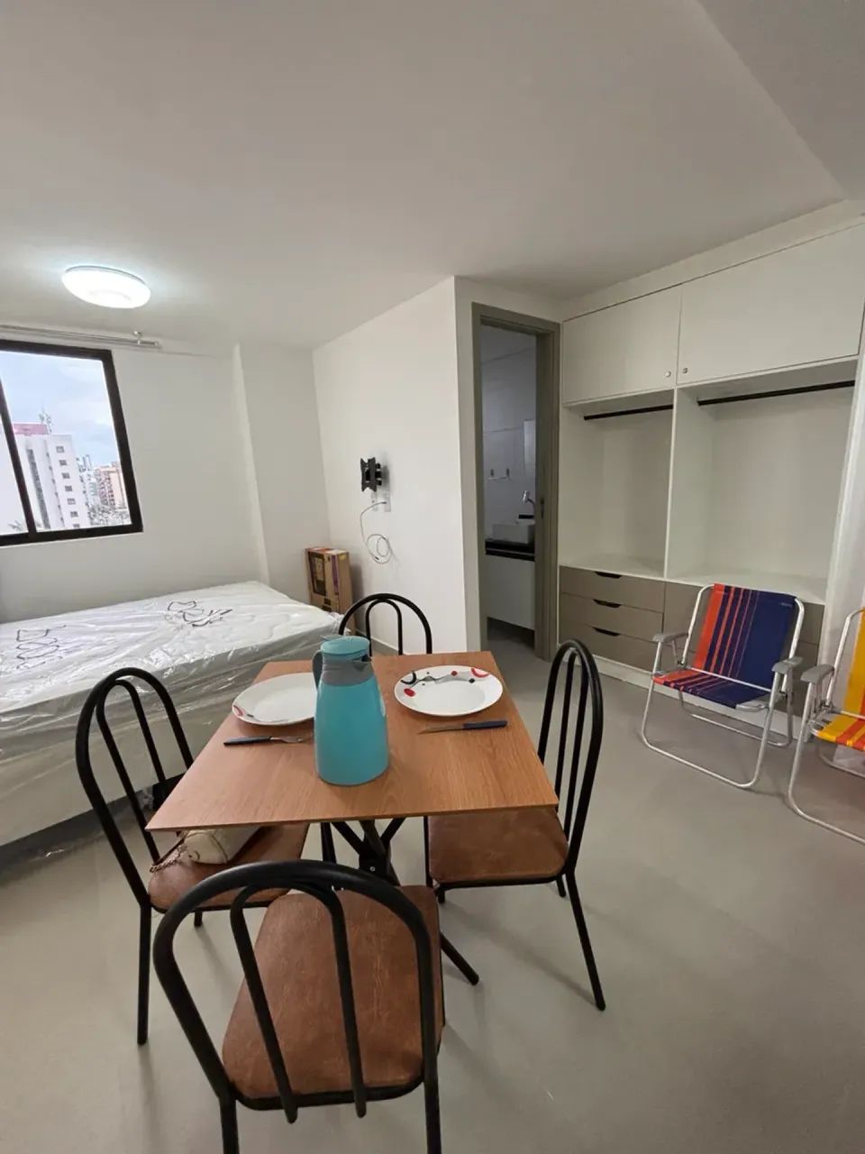 flat pertinho da praia ( primeiro aluguel ) anual - Foto 5