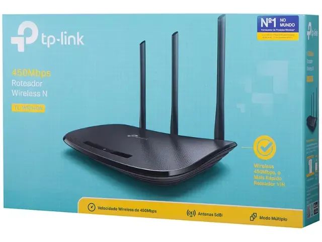 Roteador Wireless 450 Mpbs TP-Link TL-WR940N - Foto 3