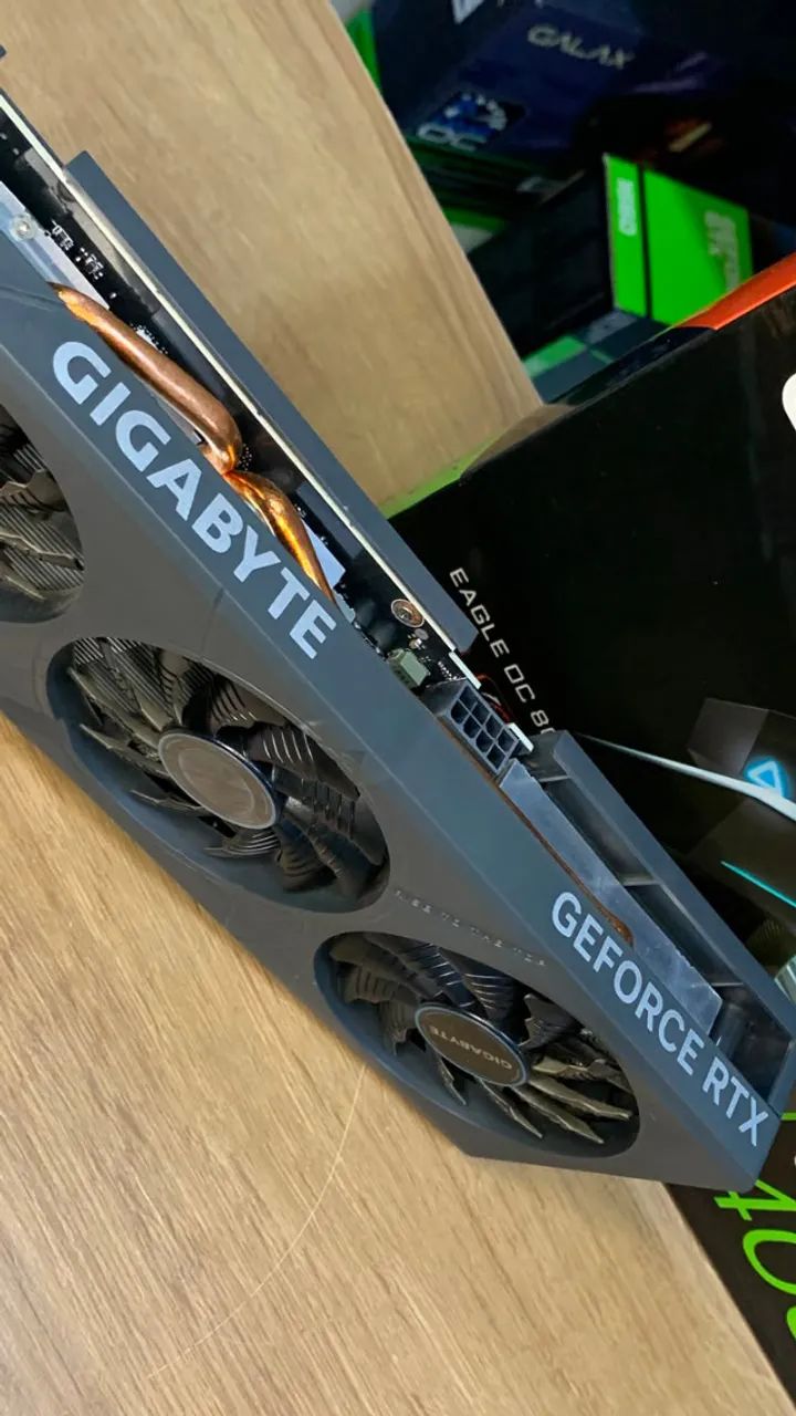 RTX 4060 8GB GIGABYTE EAGLE TRIPLE FAN - Foto 3