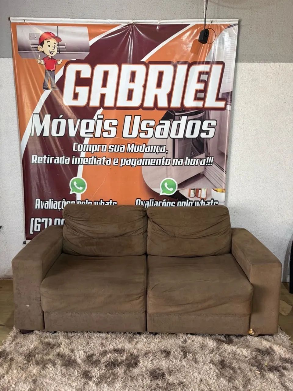 Sofa apenas retrátil ótimo - Foto 5