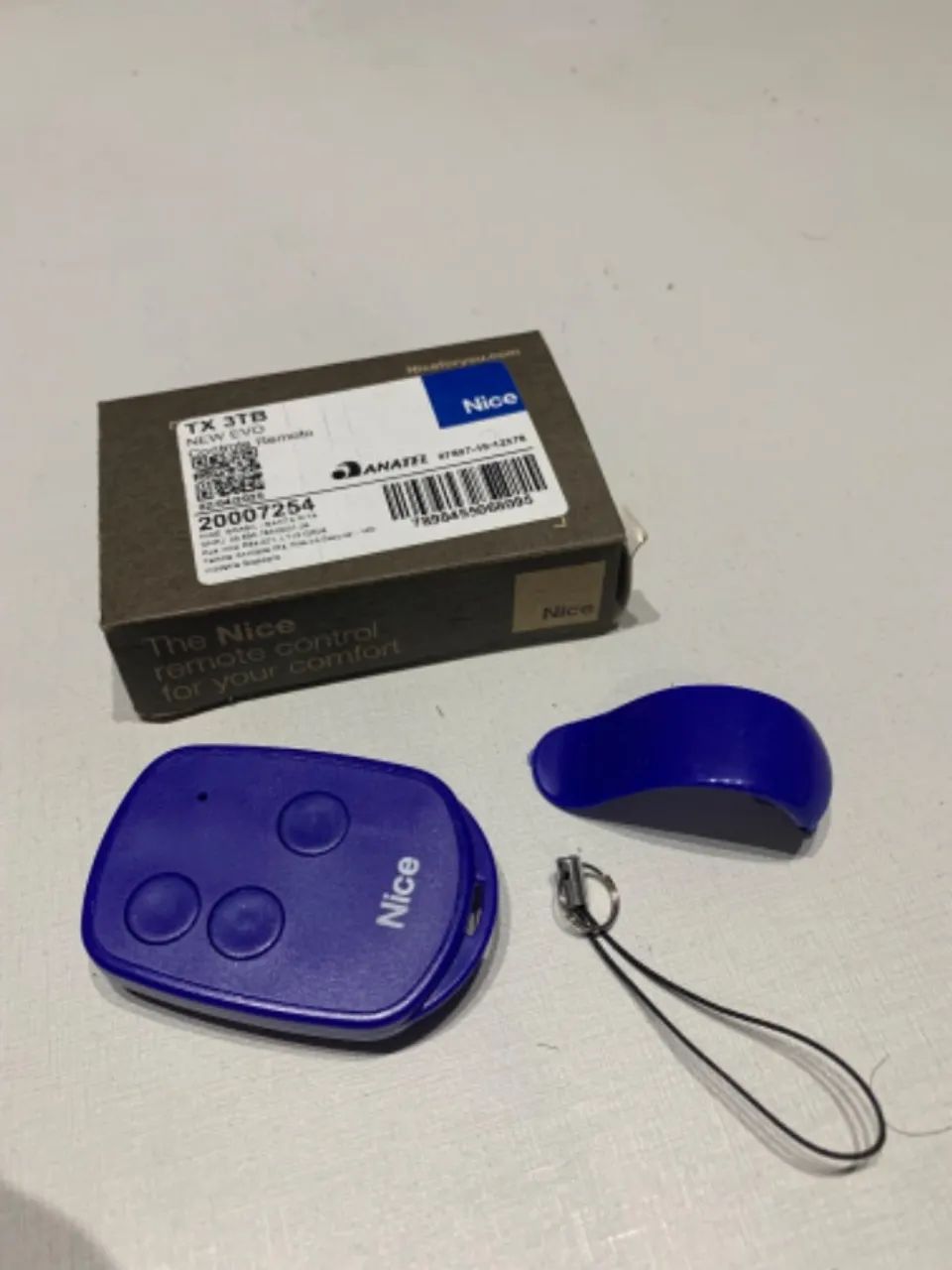 Kit 2 Controle Remoto Linear Nice Tx 433 Mhz 3tb
