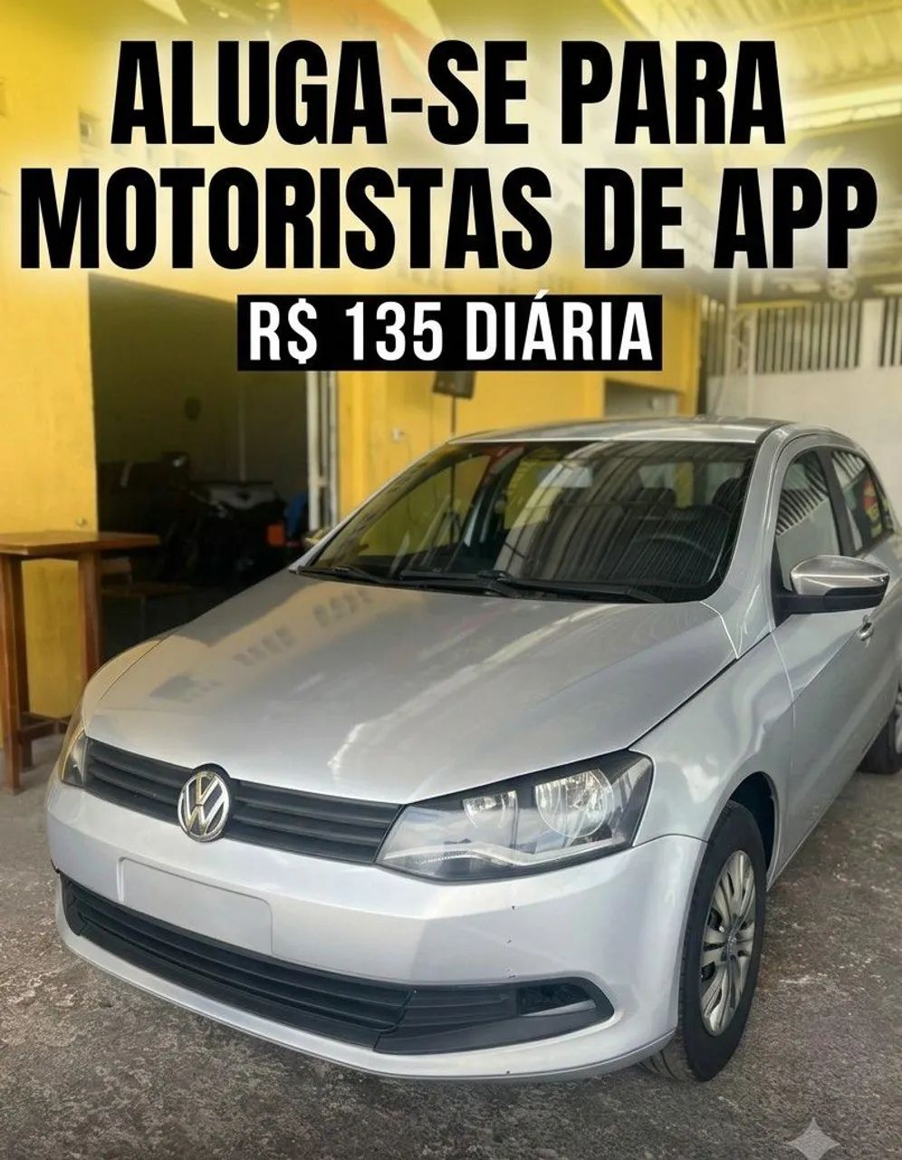 Alugo para motoristas de aplicativo.