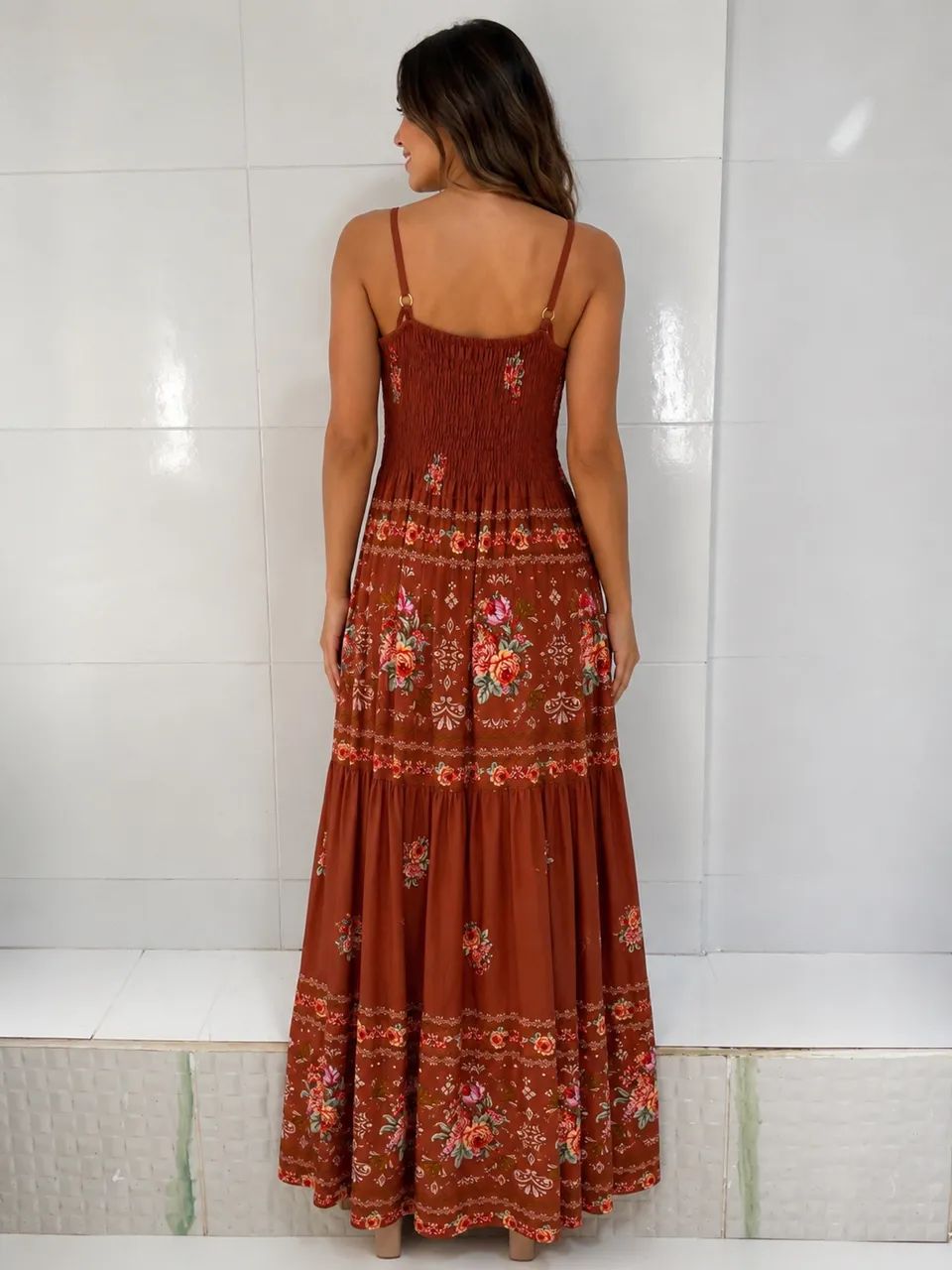 Vestido Duna Florido ( Novo )  - Foto 3
