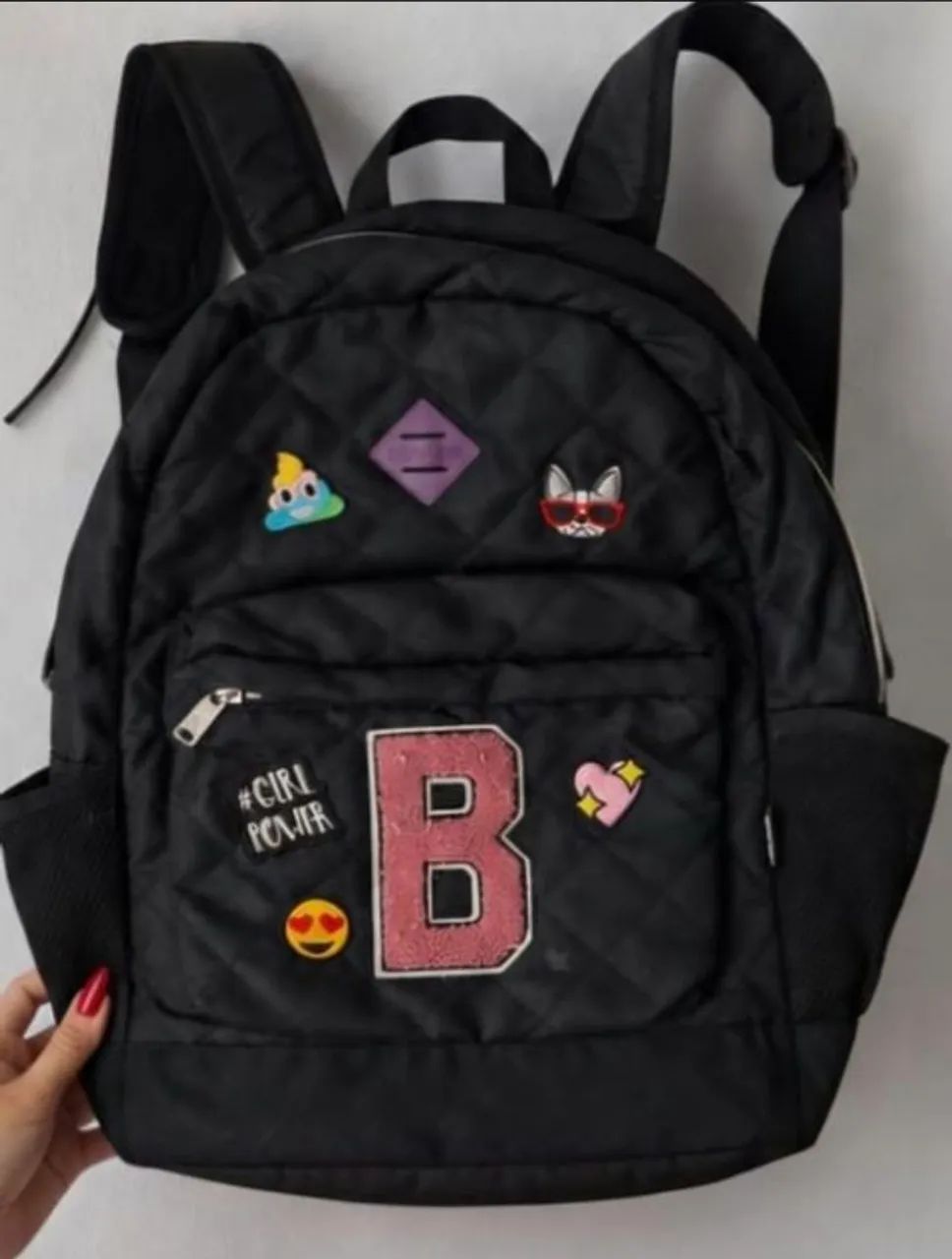 Mochila preta da baggagio