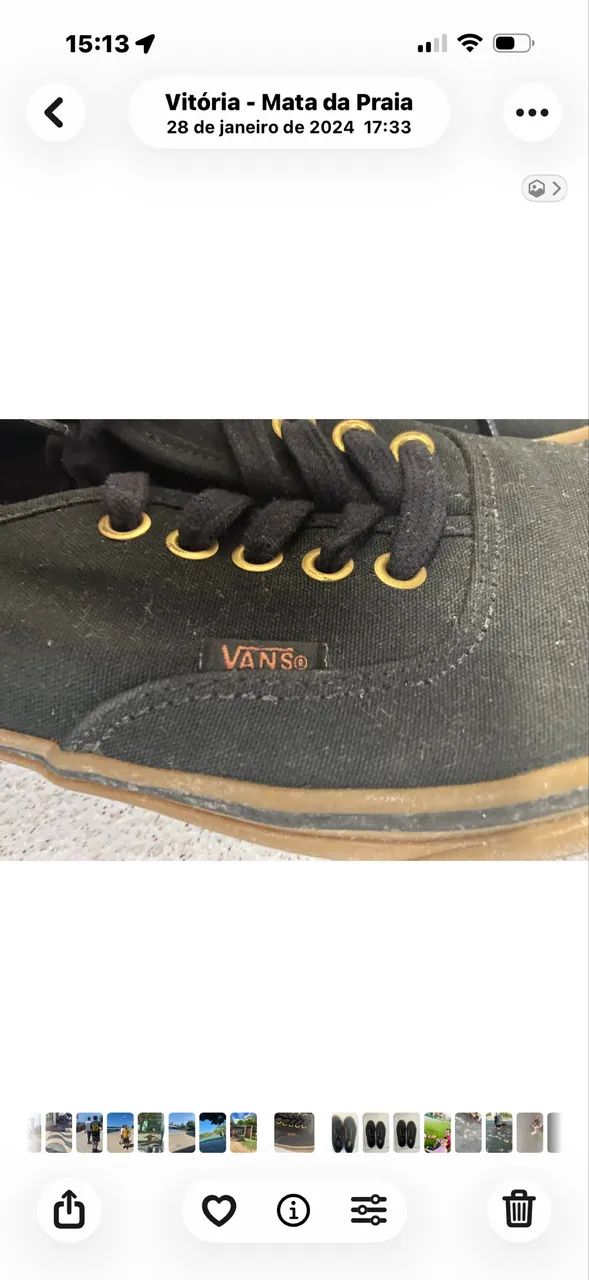 Tênis Vans Preto