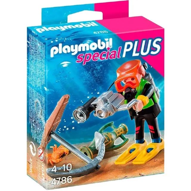 Playmobil Mergulho Exploratório - Special Plus 4786