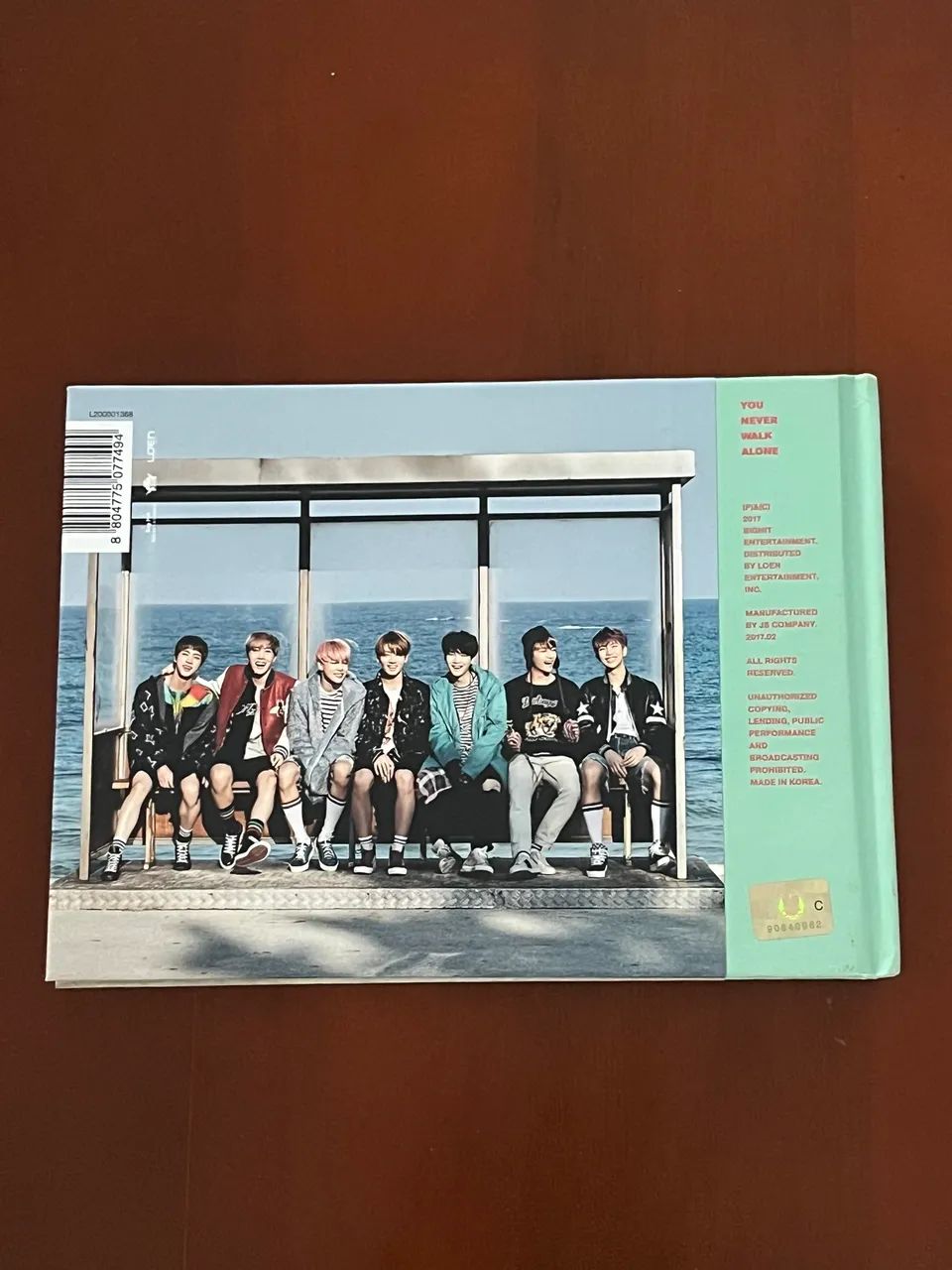 BTS WINGS:NEVER WALK ALONE álbum  - Foto 2