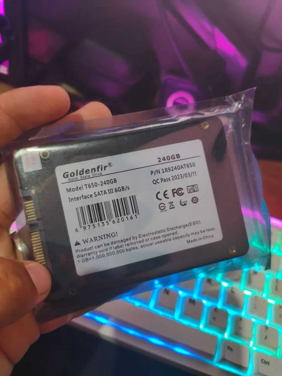 Ssd 240gb Goldenfir - Foto 2