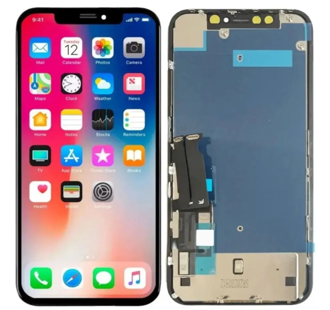 Display iPhone XR + película 3d