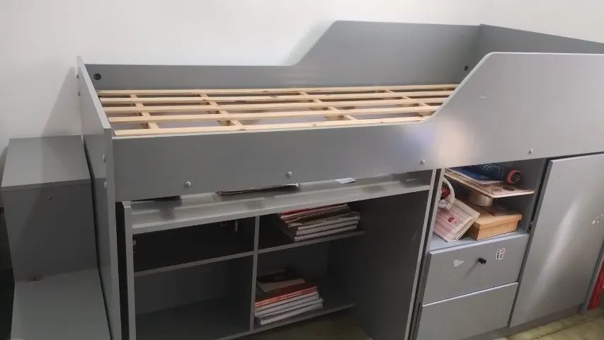 Cama multifuncional solteiro