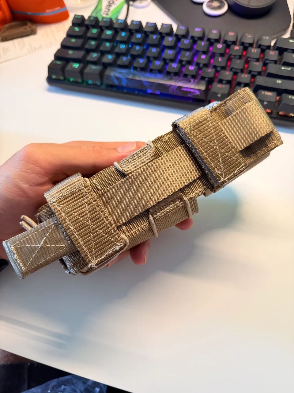 Porta torniquete modular Bege resistente e novo  - Foto 2