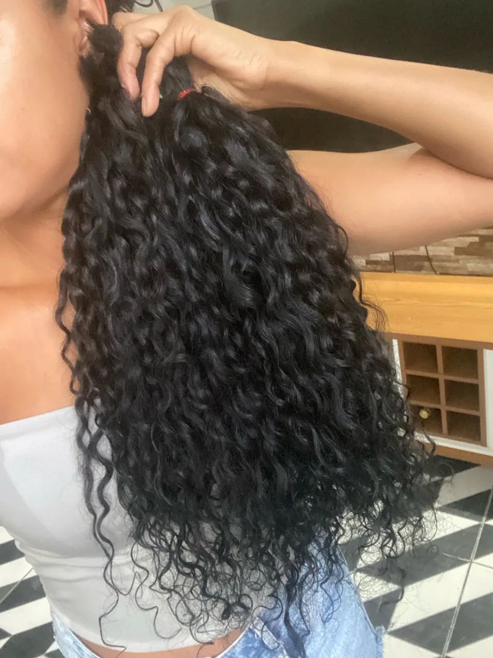 Mega hair cacheado  - Foto 5