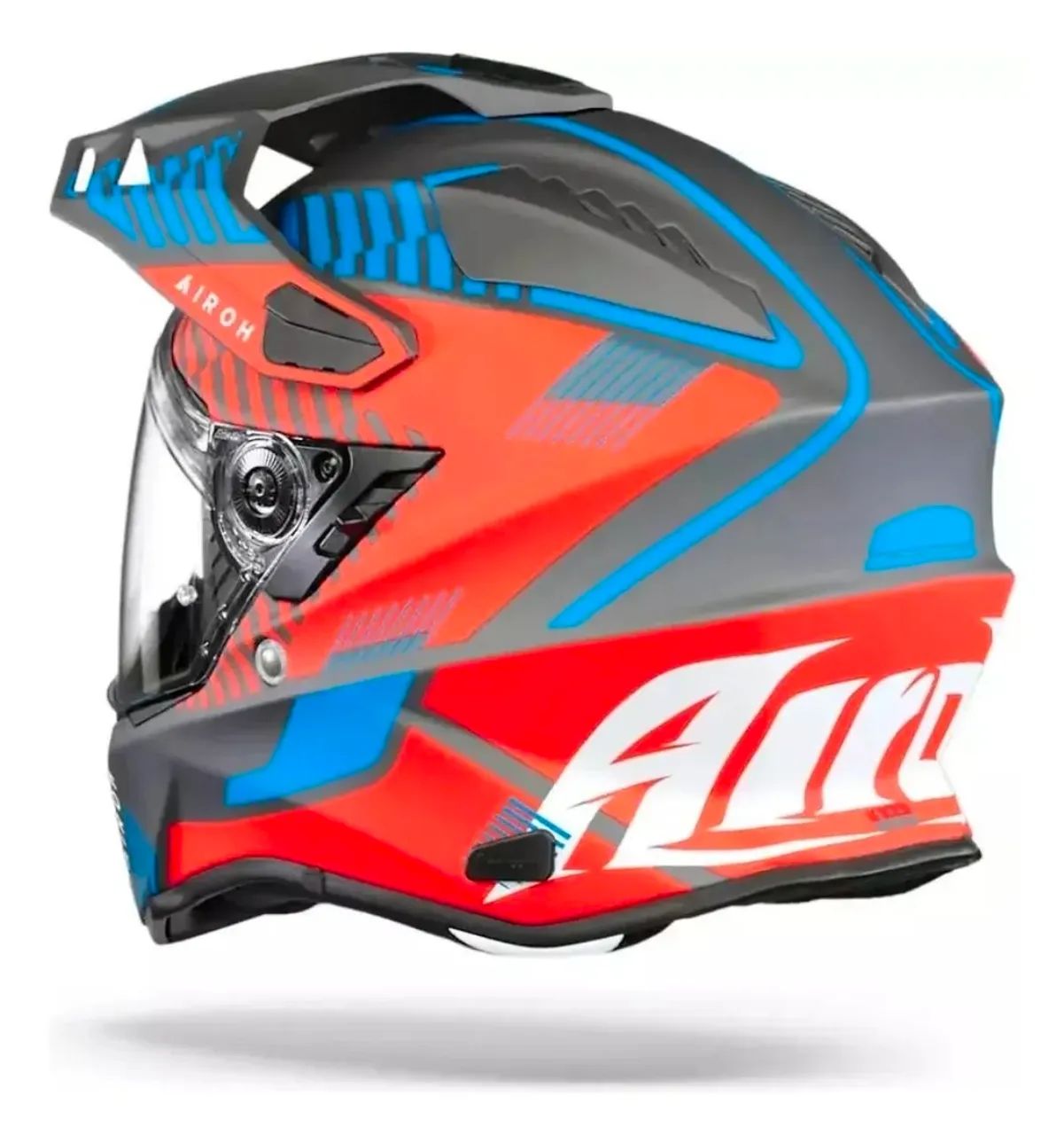 Capacete Airoh Commander Boost Red/Blue Matt - Foto 5