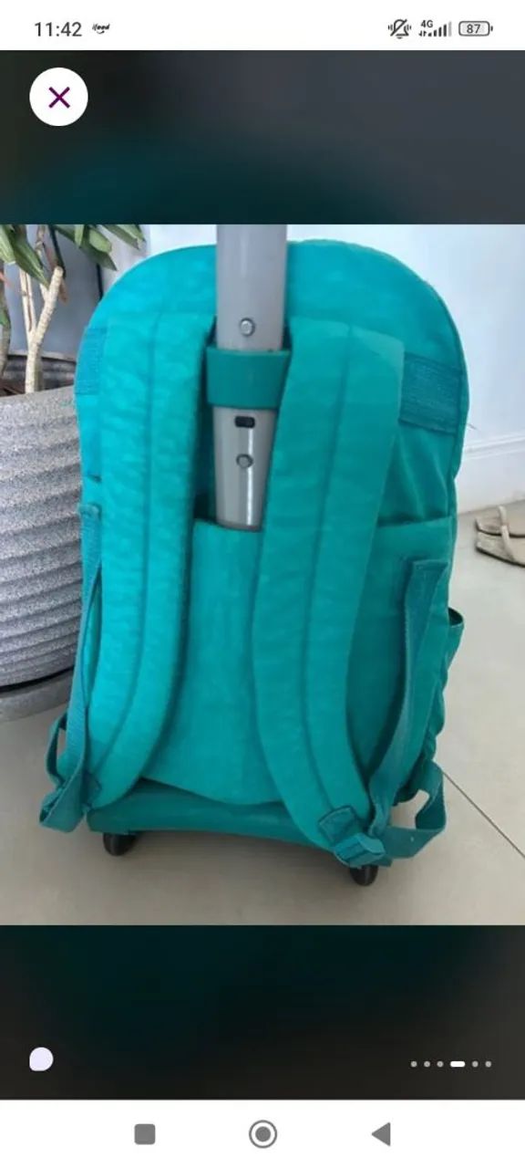 Mochila com rodinhas  - Foto 2