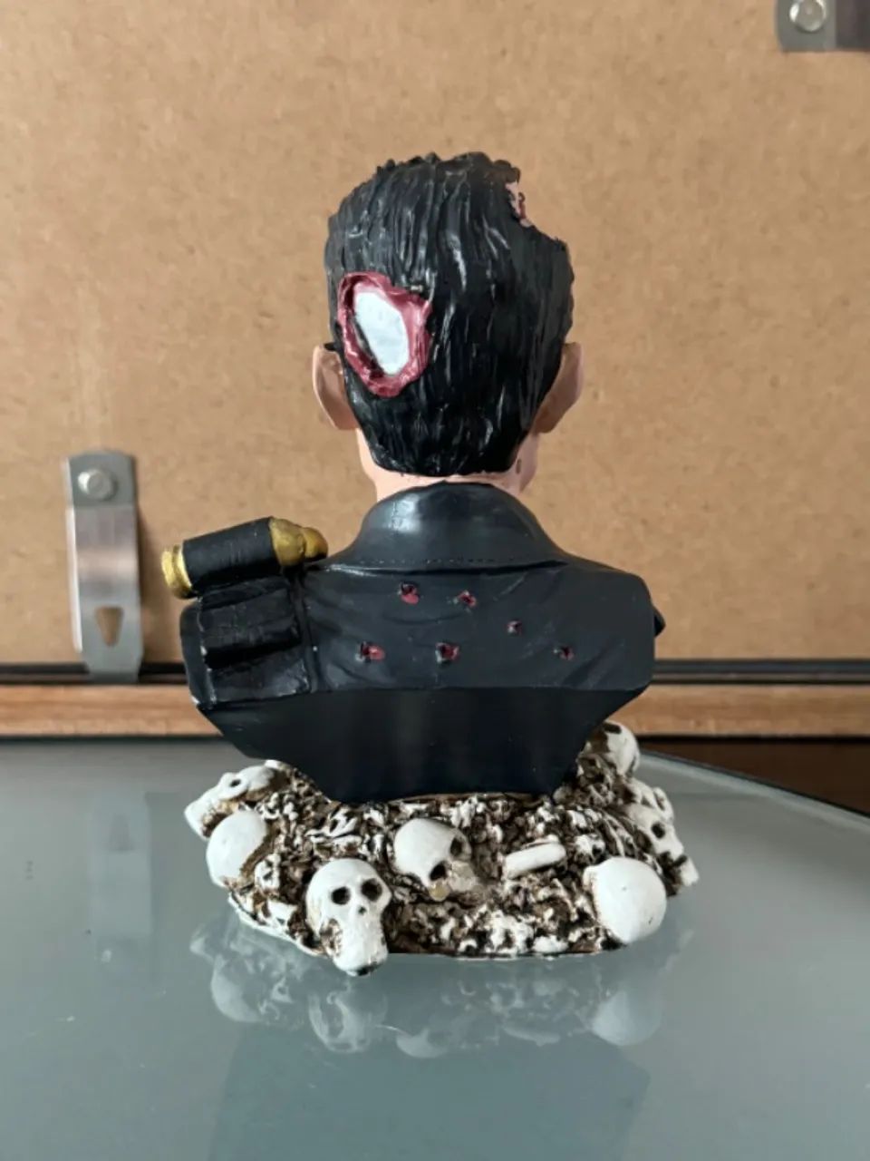 Externaminador do futuro busto de Arnold Schwarzenegger de 13cm - Foto 3