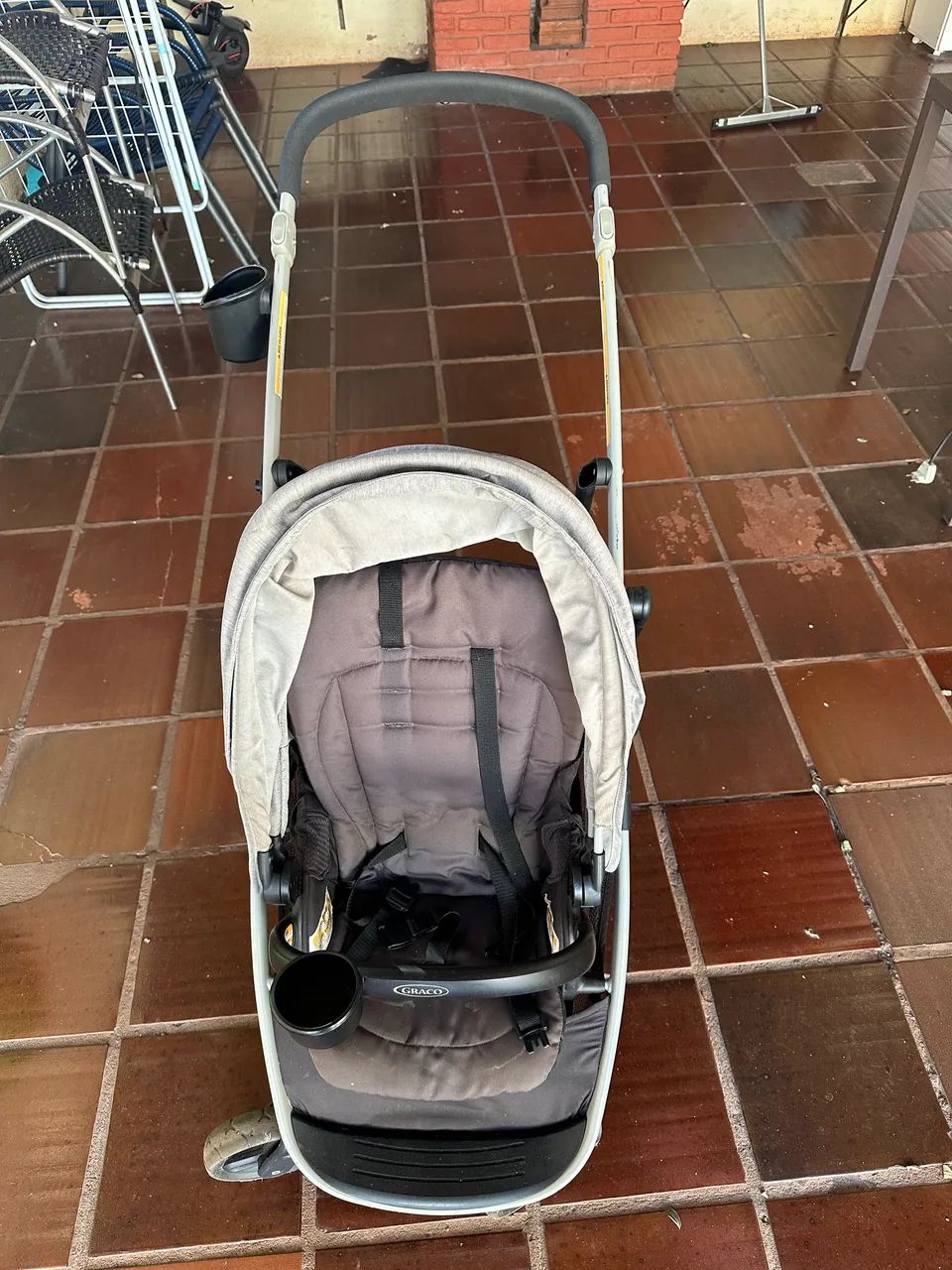 Graco Carrinho de Bebê Gêmeos Passeio Ready2Grow LX 2.0 CZ - Foto 4
