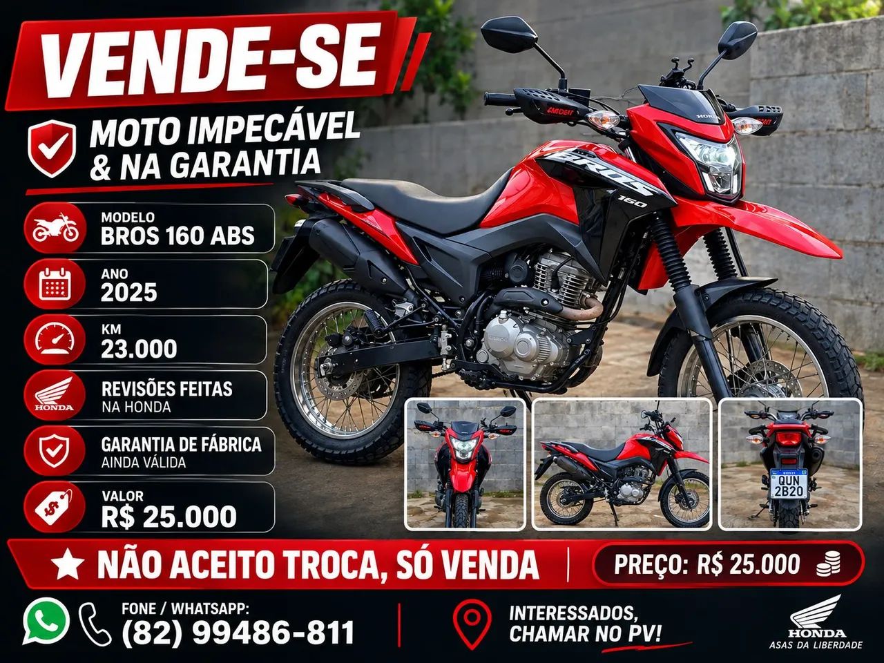 Bros 160 ABS 2025 