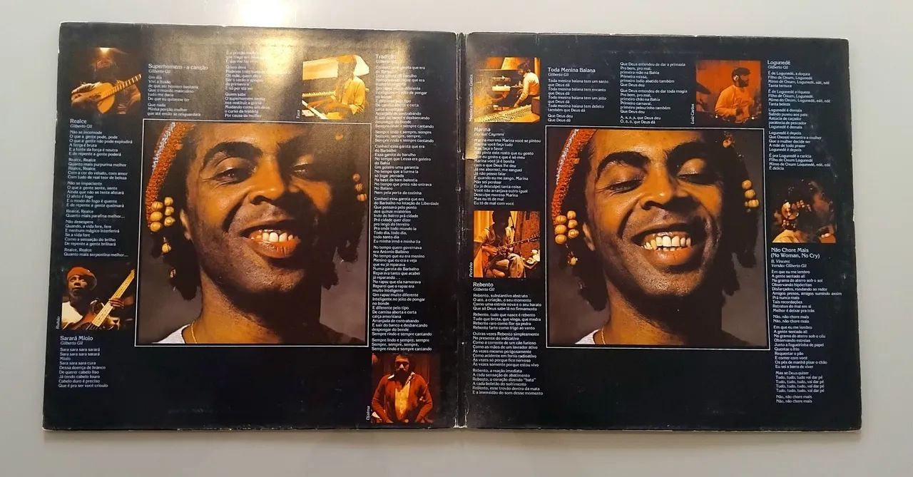 Gilberto Gil - Realce, disco de vinil  - Foto 3