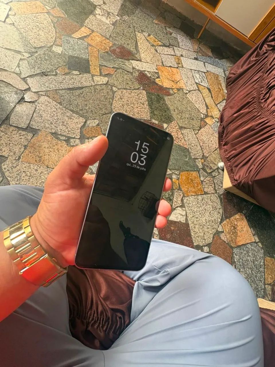 A 56 5g 128 GB e 8 de Ram valor r$ 1300 - Foto 5