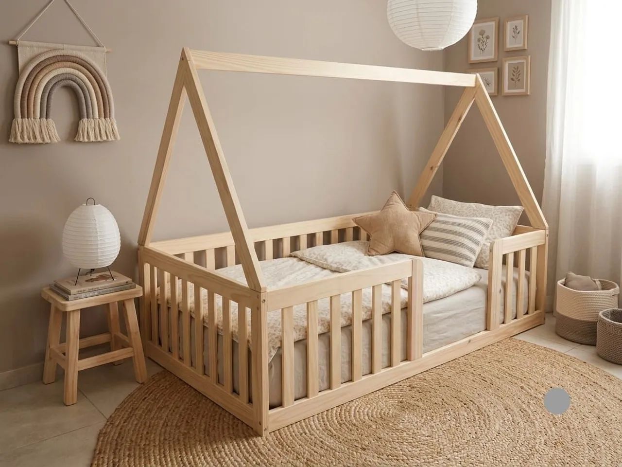  cama infantil montessoriana