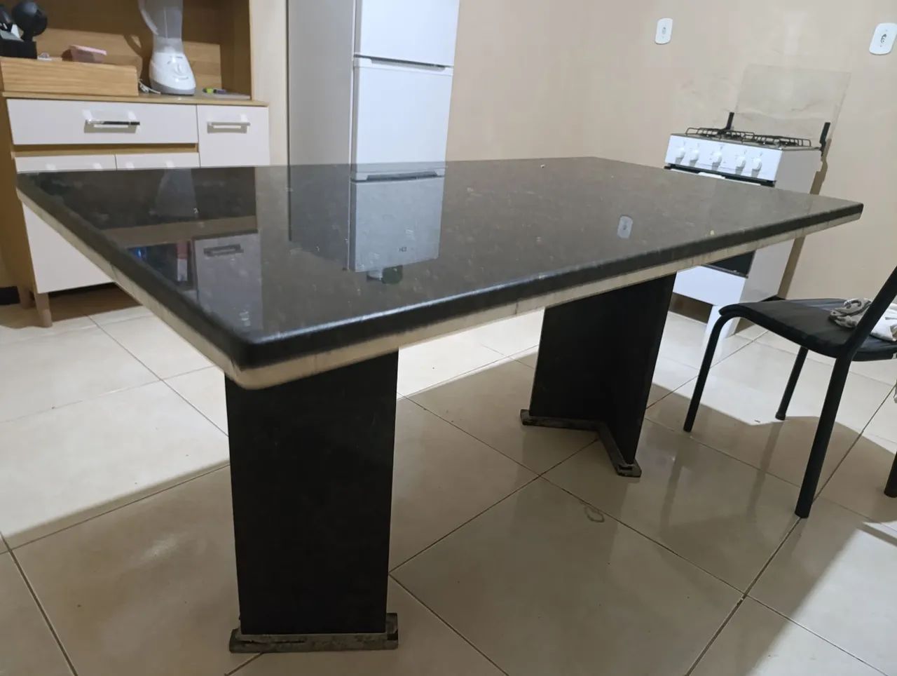 mesa de mármore 