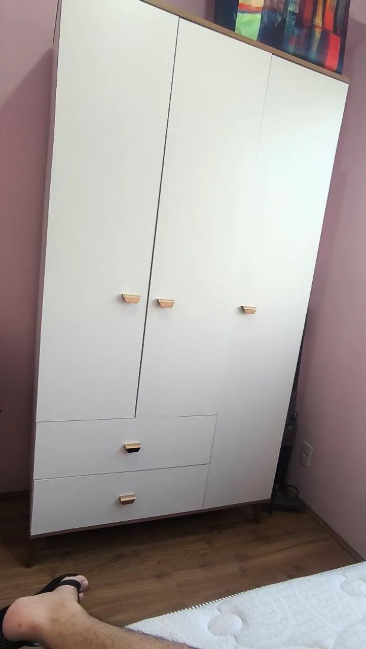 Guarda - Roupa (Branco) - Seminovo 