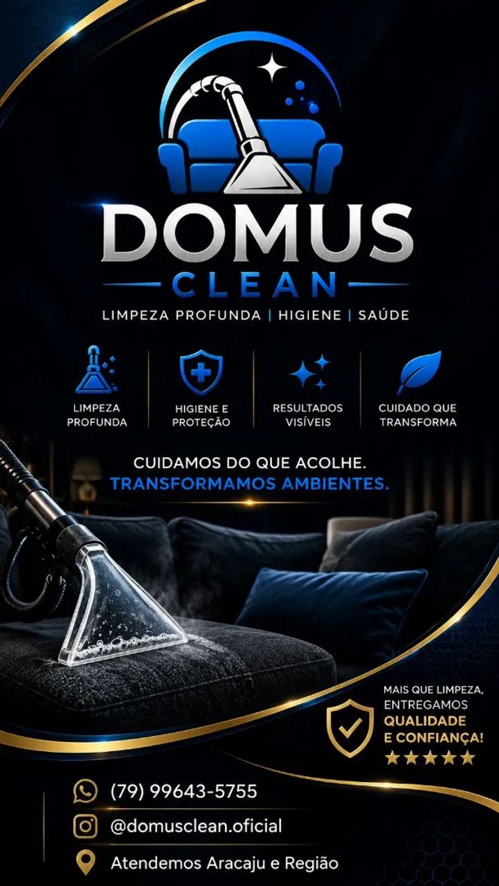 HIGIENIZAÇÃO DE ESTOFADOS 