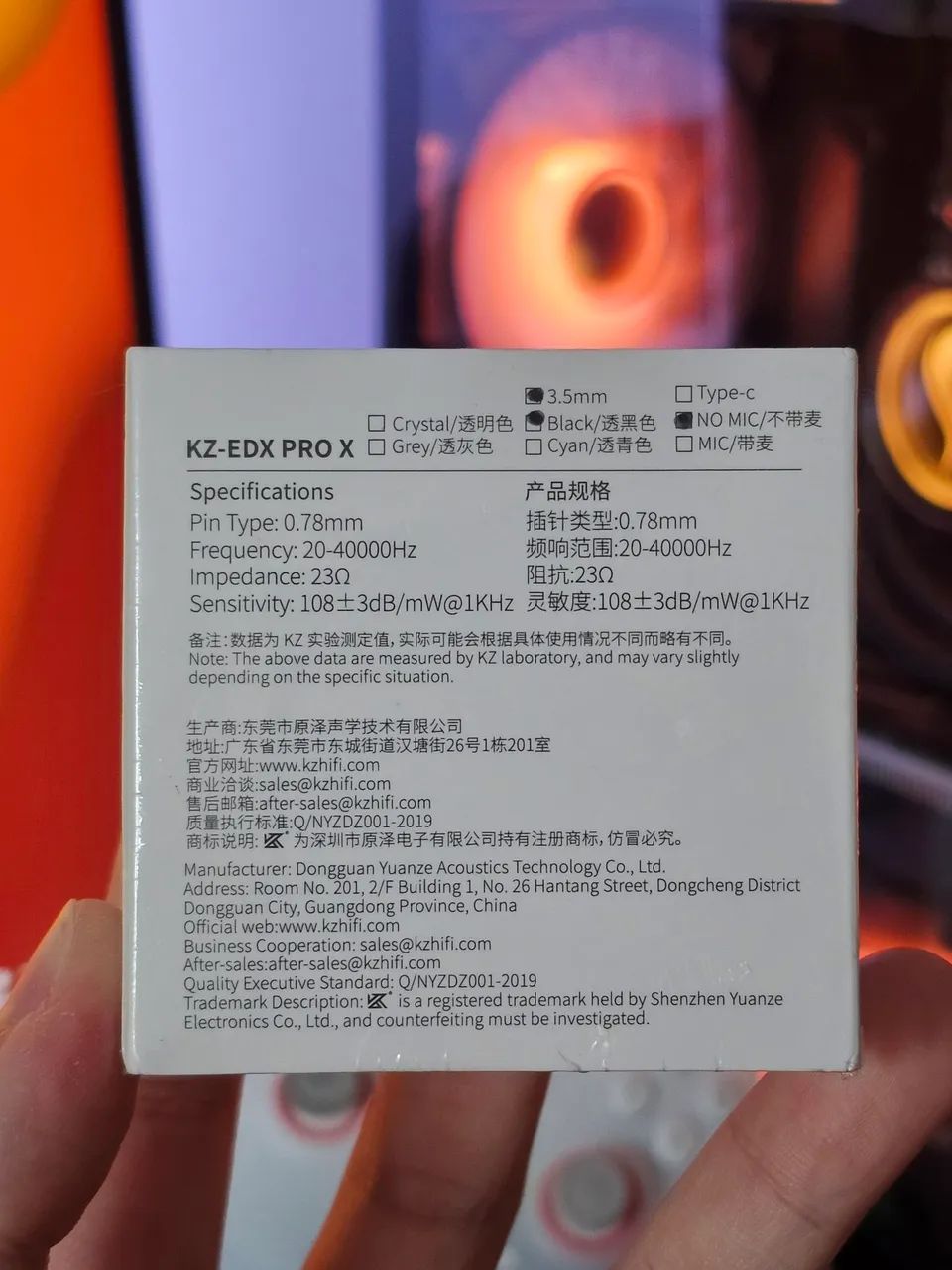 Fone KZ EDX Pro X - Foto 3