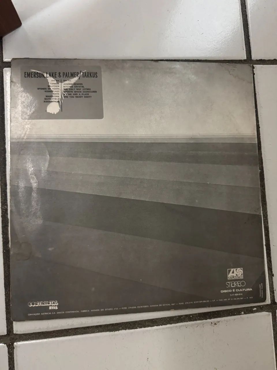disco de vinil Tarkus (1971) - Foto 2