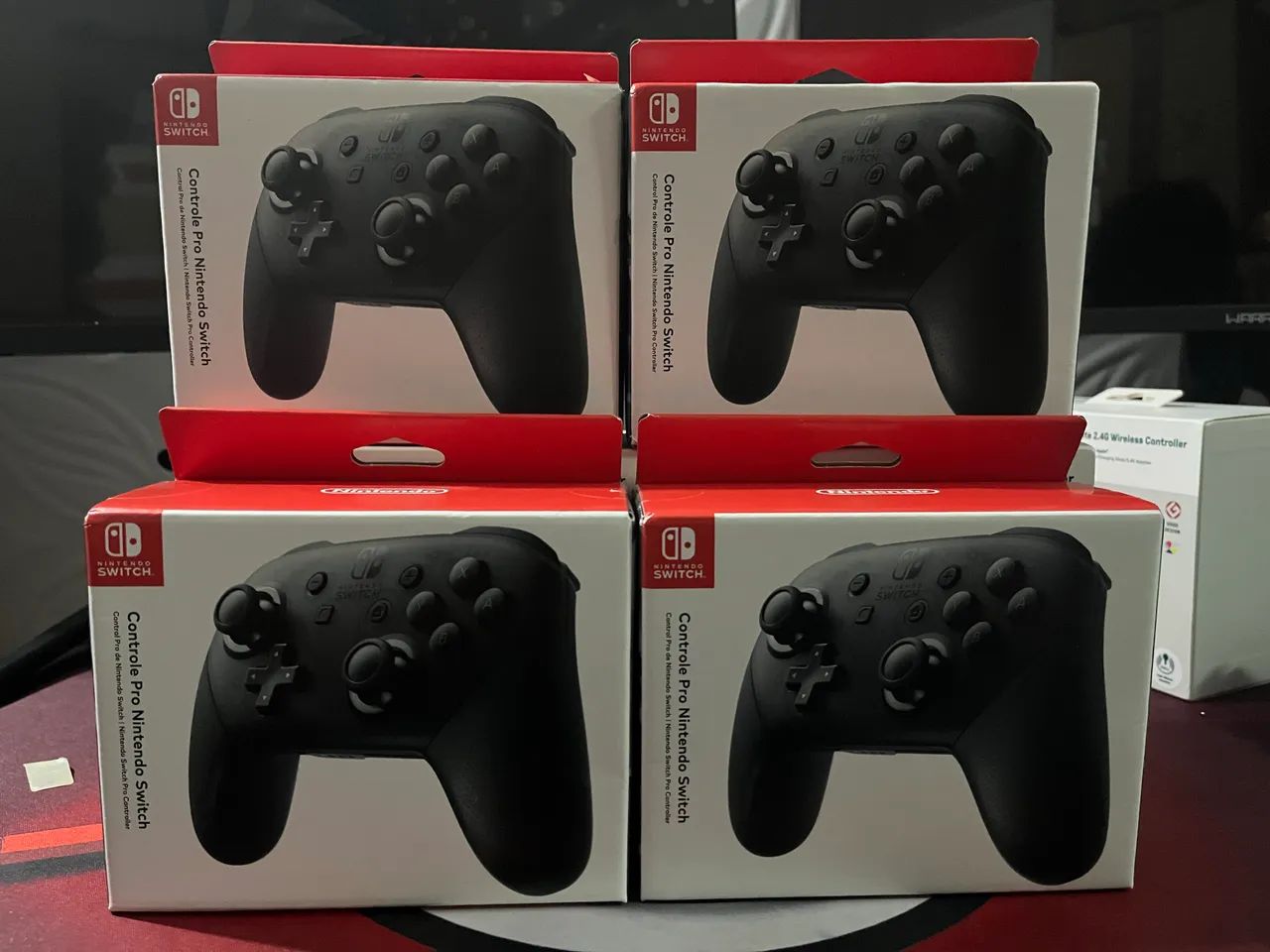 PRO Controle para Nintendo Switch Oficialmente novos na caixa - Foto 4