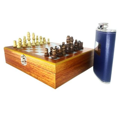 Kit Cantil Dosador + Jogo Xadrez + Baralho Ll82386 Nm Ferr - Foto 2