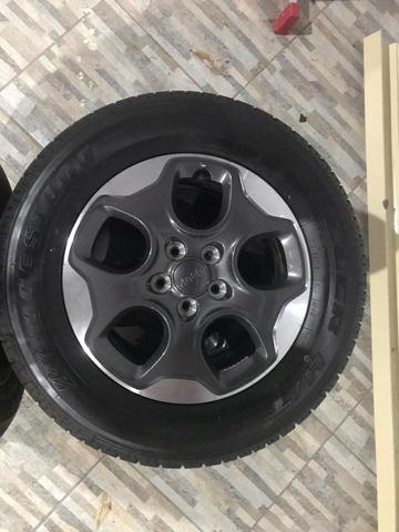 Vendo Rodas de Liga Leve Novas 16? com Pneus novos *Baixei P/ Vender - Foto 3