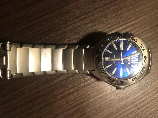 Relógio Tissot fundo Azul * Original * Aceito troca - Foto 3
